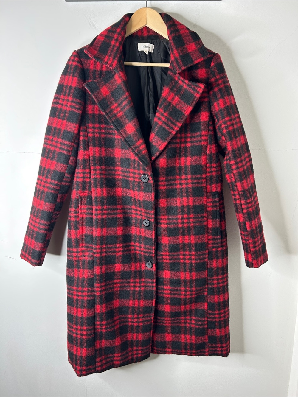 Bohme plaid winter coat